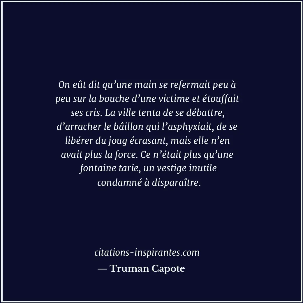 Citation de Truman Capote