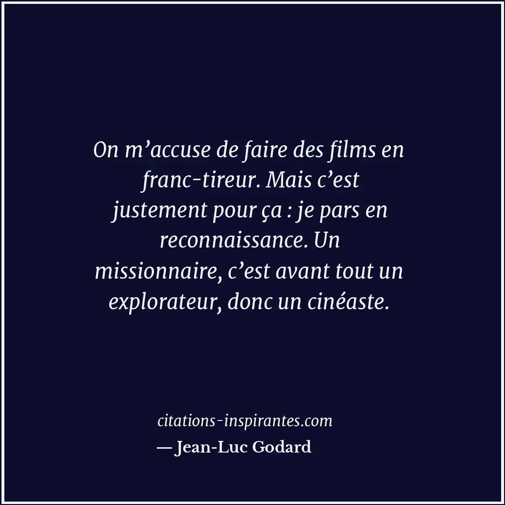 Citation de Jean-Luc Godard