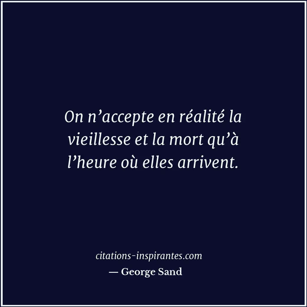 Citation de George Sand