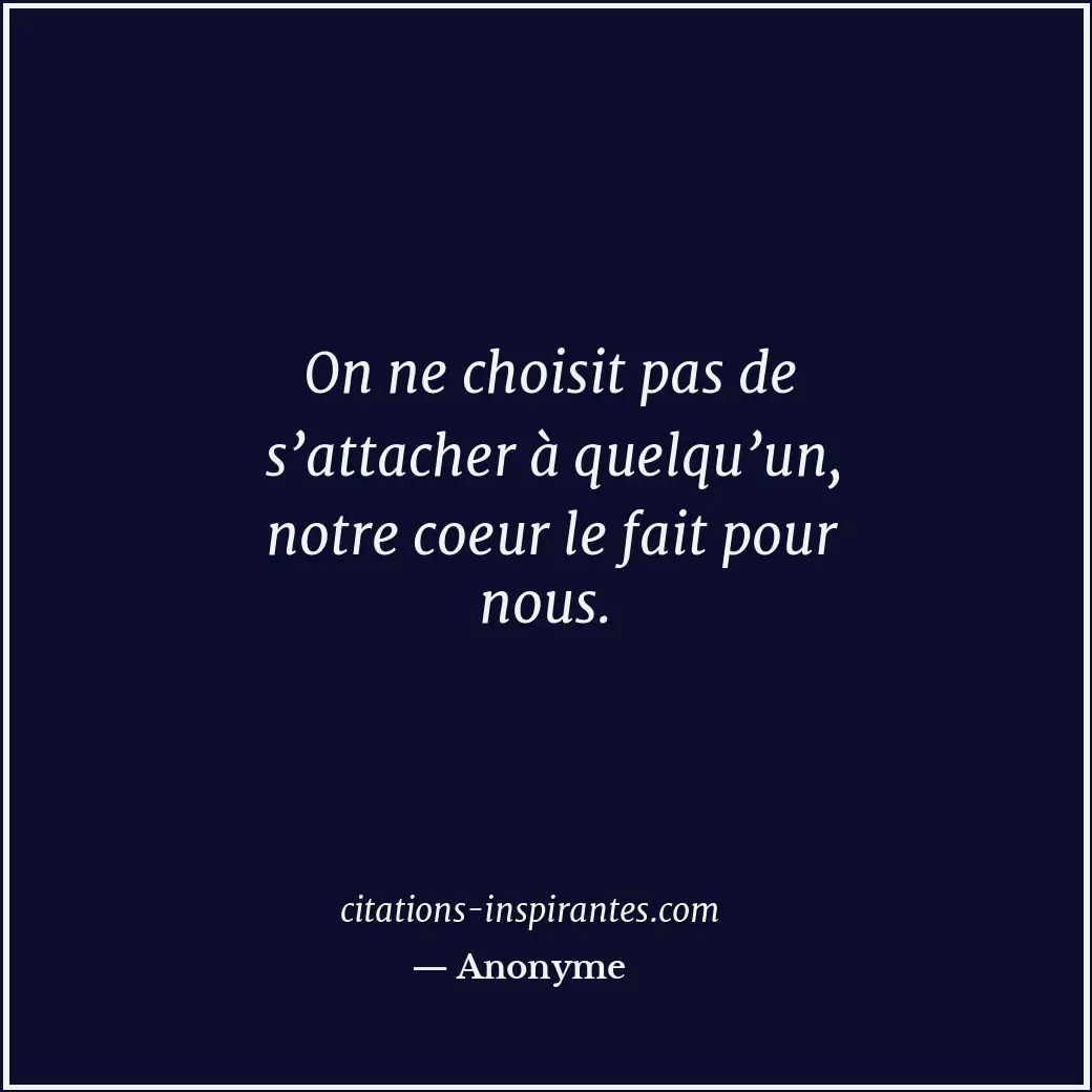 Citation de Anonyme