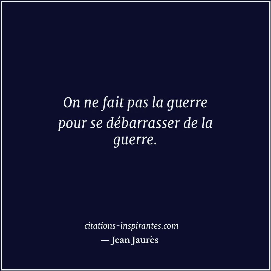 Citation de Jean Jaurès