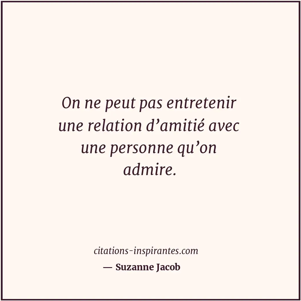 Citation de Suzanne Jacob