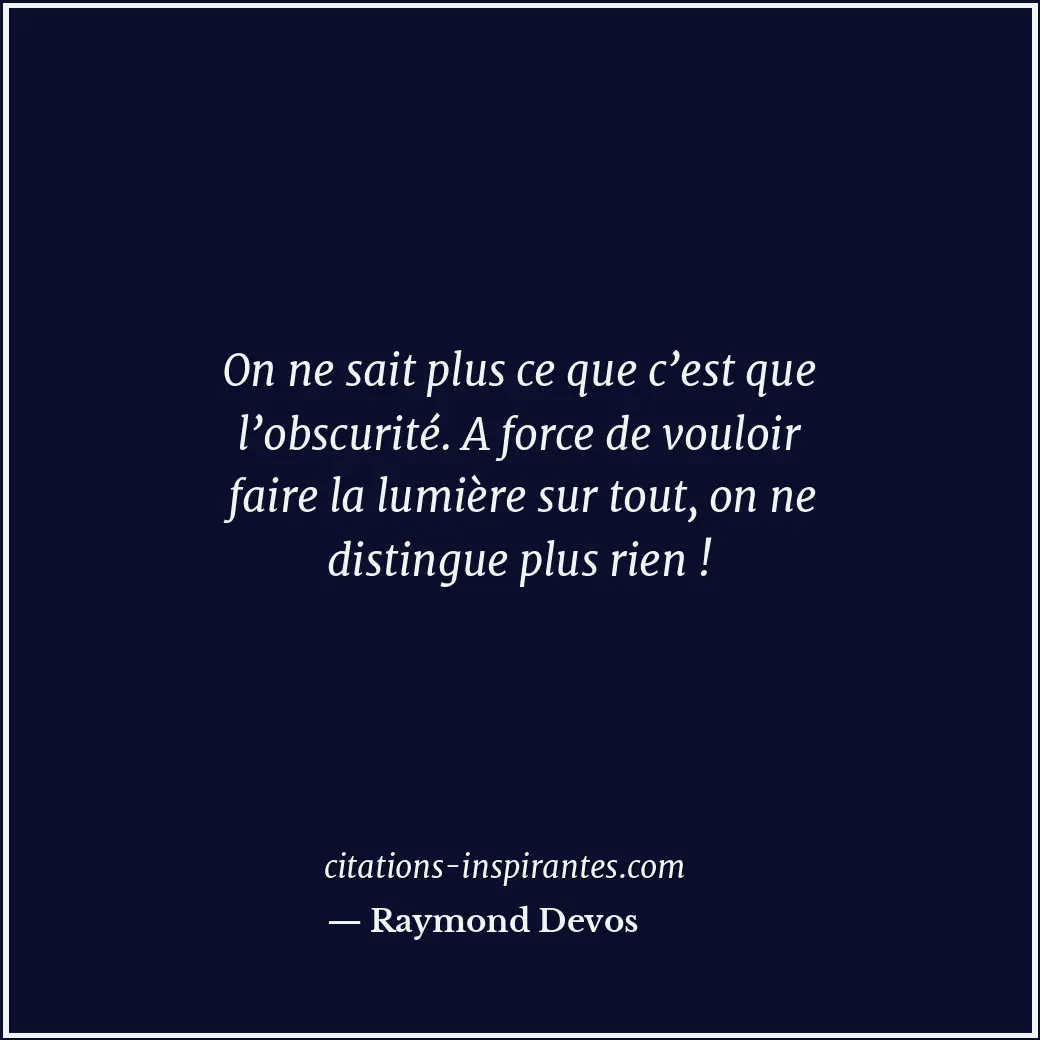 Citation de Raymond Devos