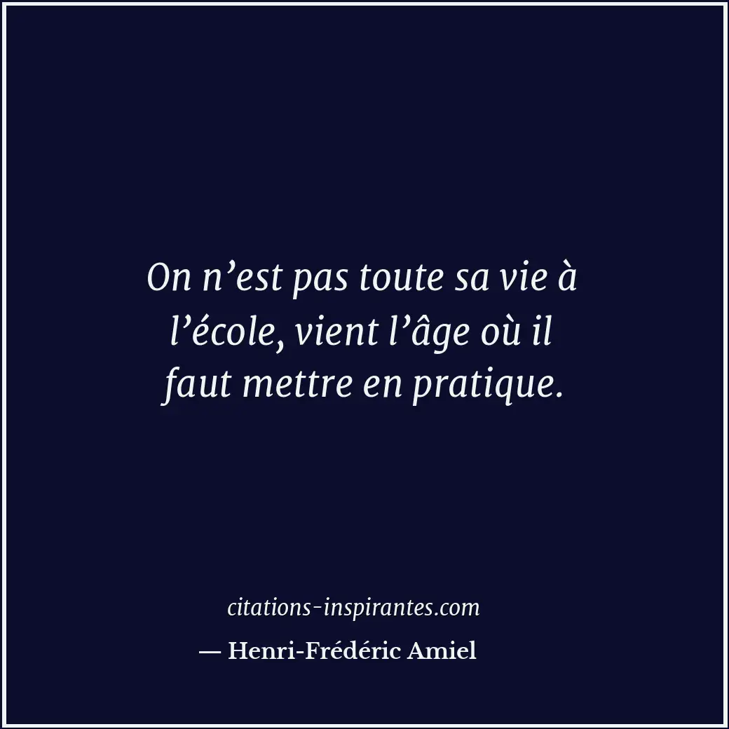 Citation de Henri-Frédéric Amiel