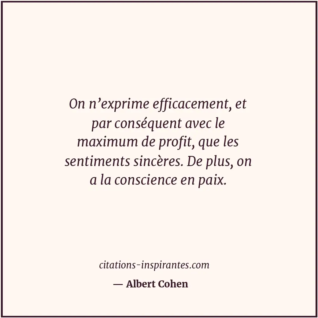 Citation de Albert Cohen