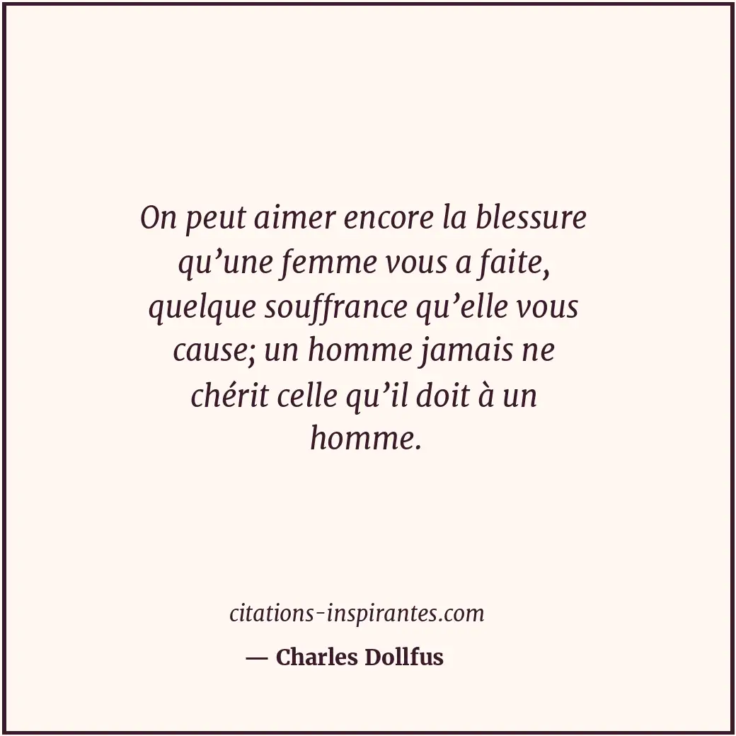 Citation de Charles Dollfus
