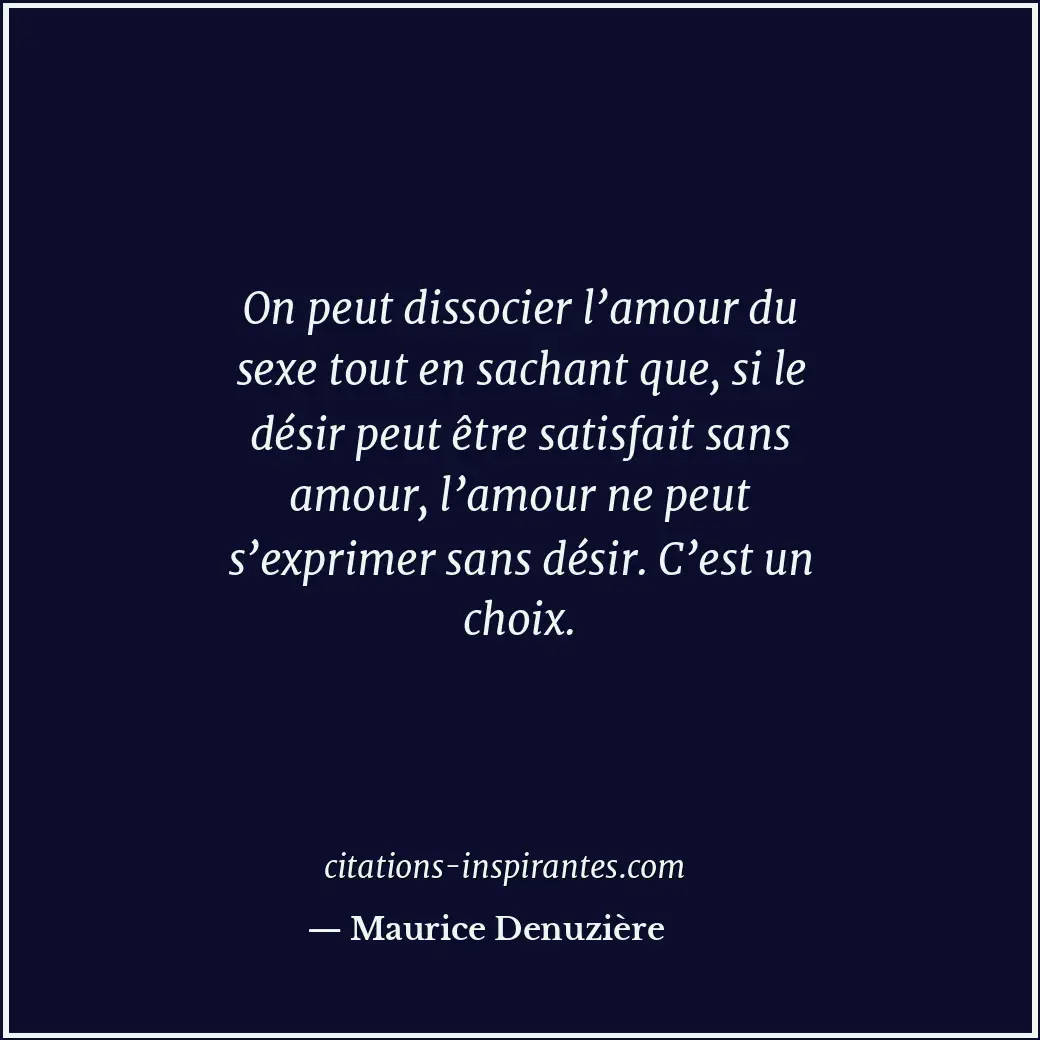 Citation de Maurice Denuzière