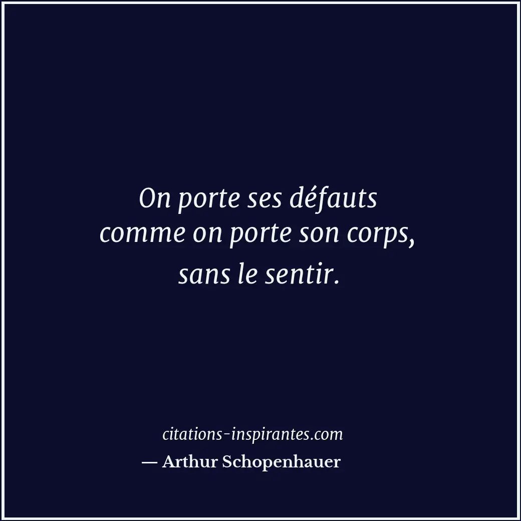 Citation de Arthur Schopenhauer