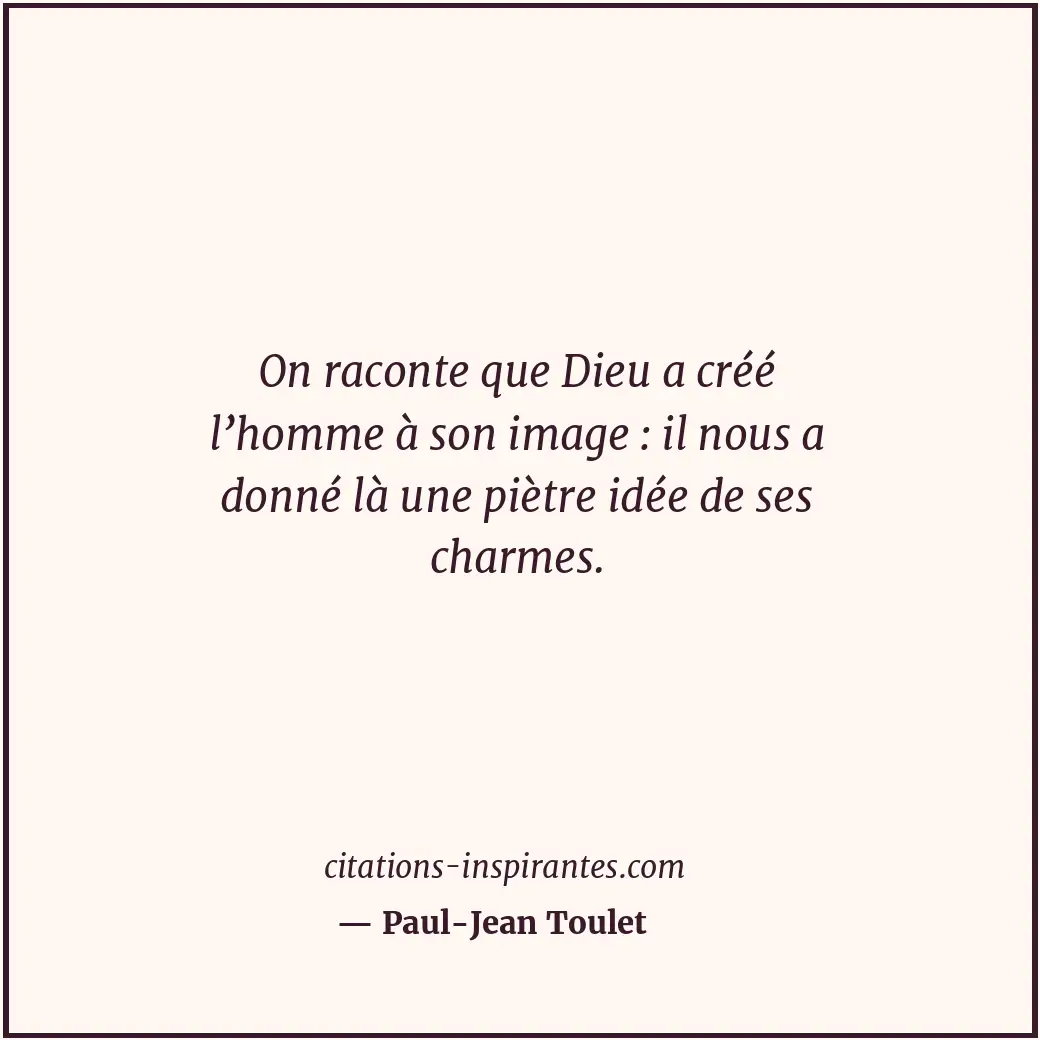 Citation de Paul-Jean Toulet