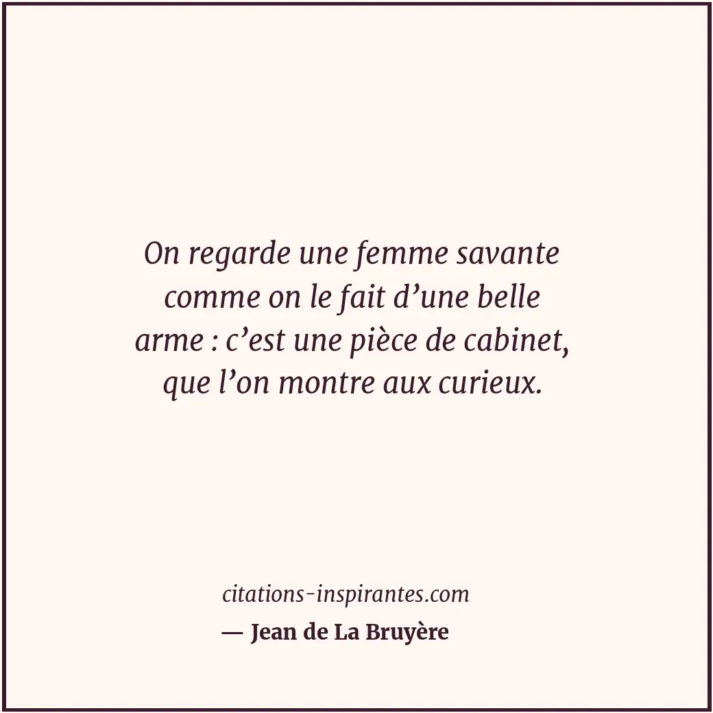 Citation de Jean de La Bruyère