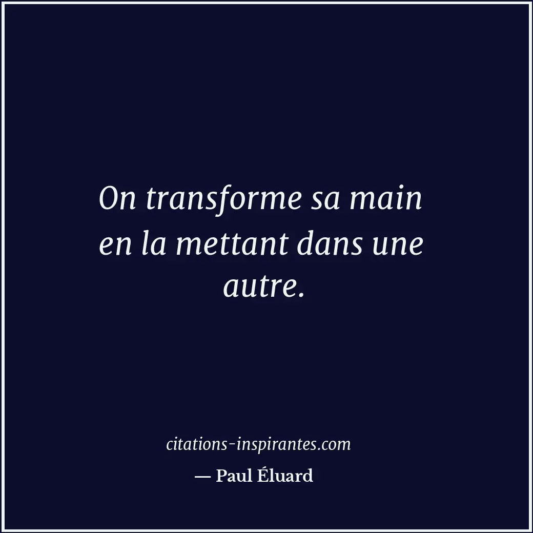 Citation de Paul Éluard