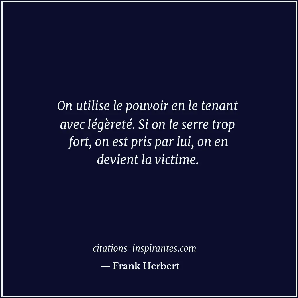 Citation de Frank Herbert