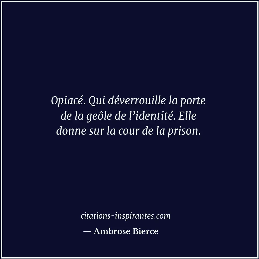 Citation de Ambrose Bierce