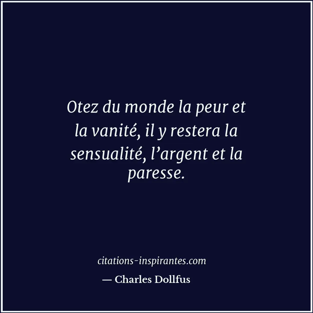 Citation de Charles Dollfus