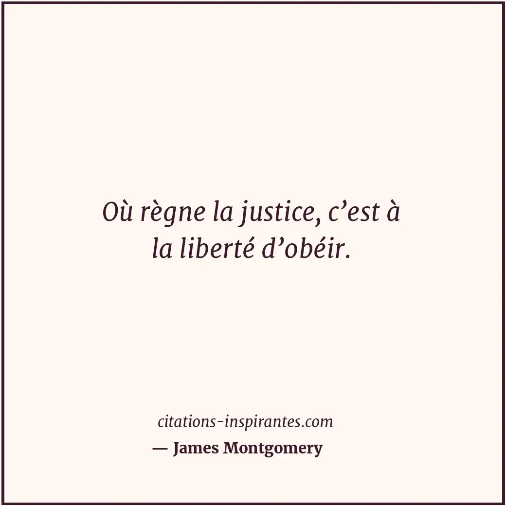 Citation de James Montgomery