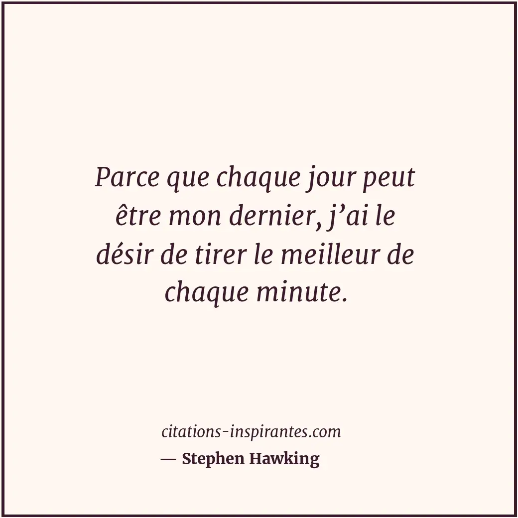 Citation de Stephen Hawking