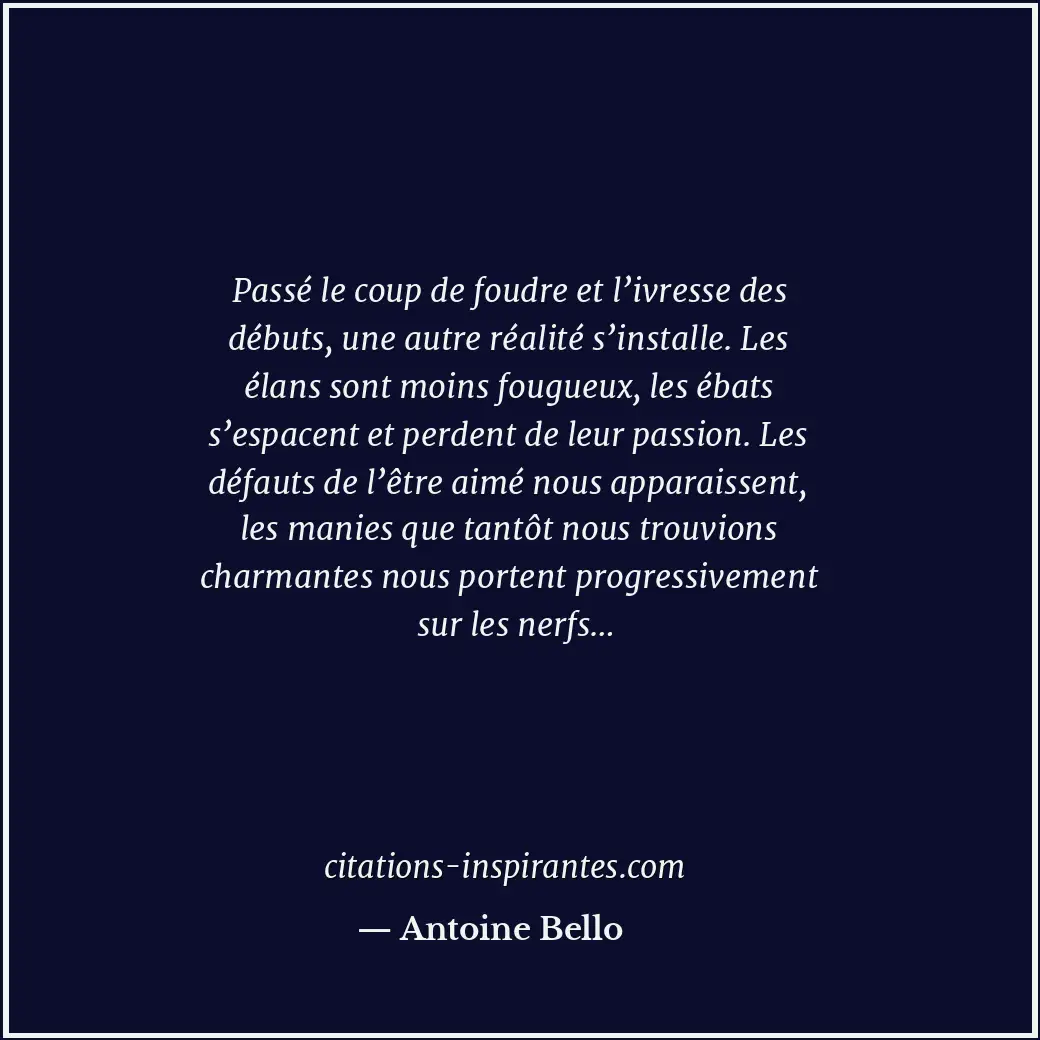 Citation de Antoine Bello