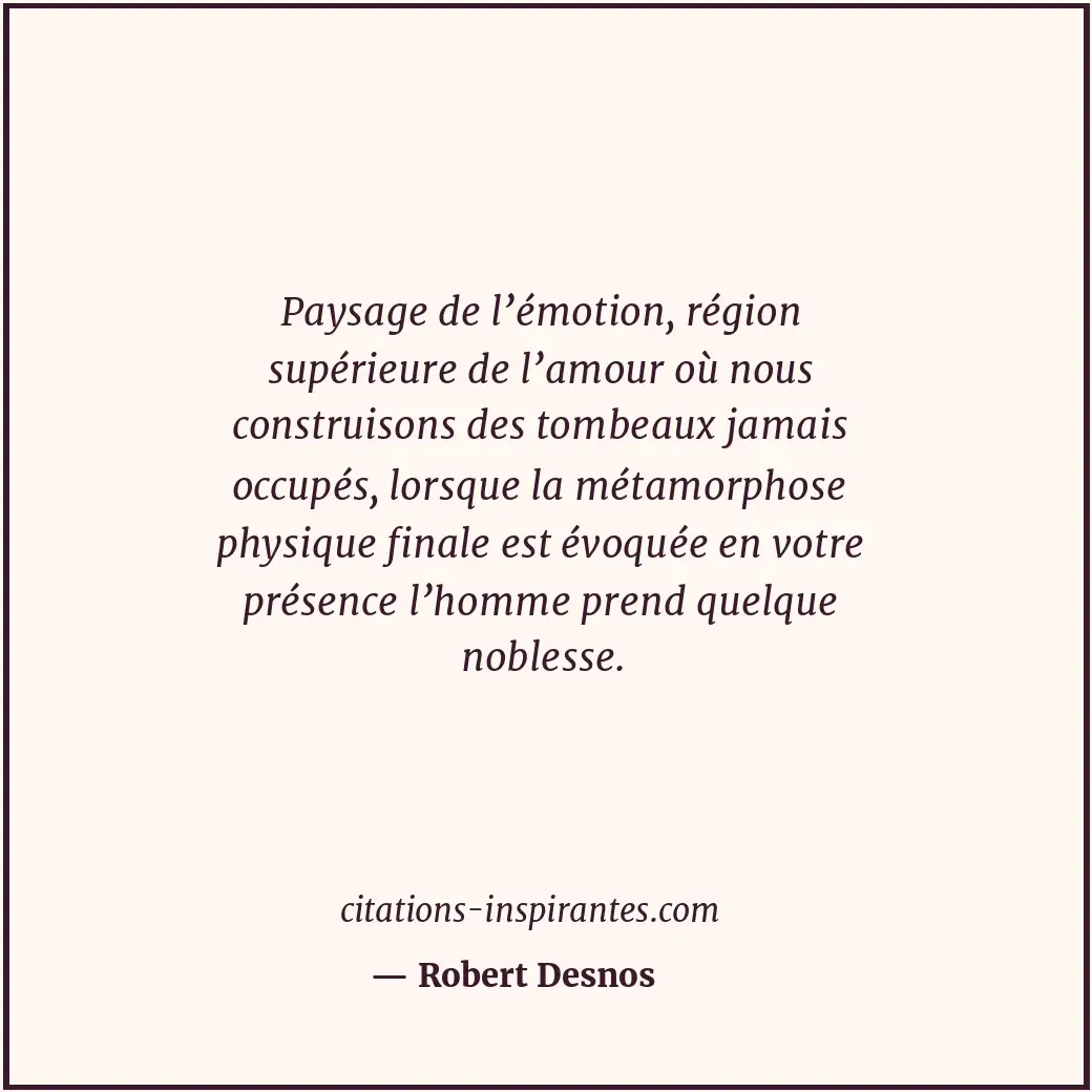 Citation de Robert Desnos