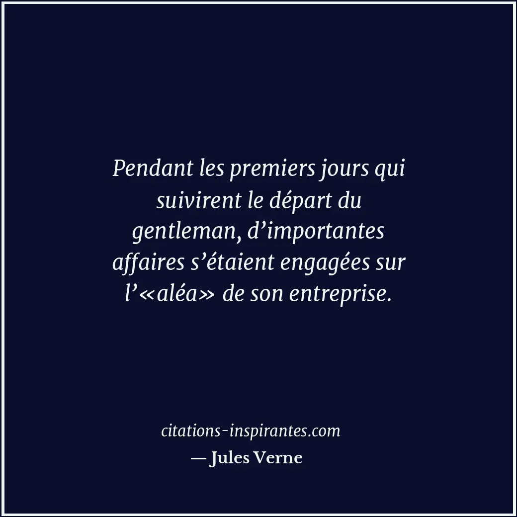 Citation de Jules Verne