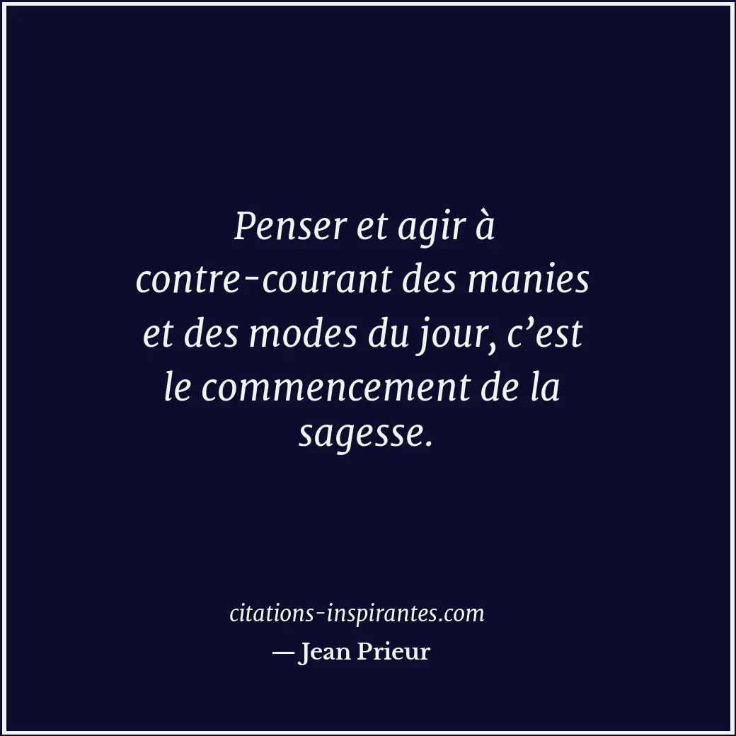 Citation de Jean Prieur