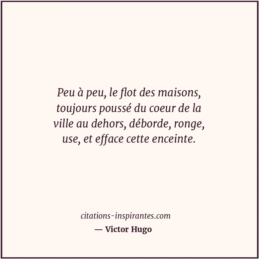 Citation de Victor Hugo