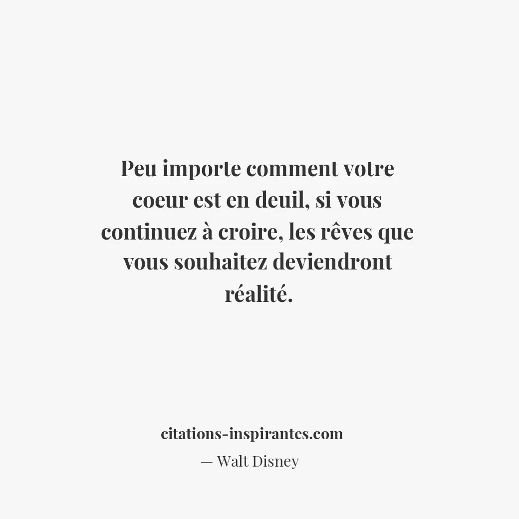 Citation de Walt Disney