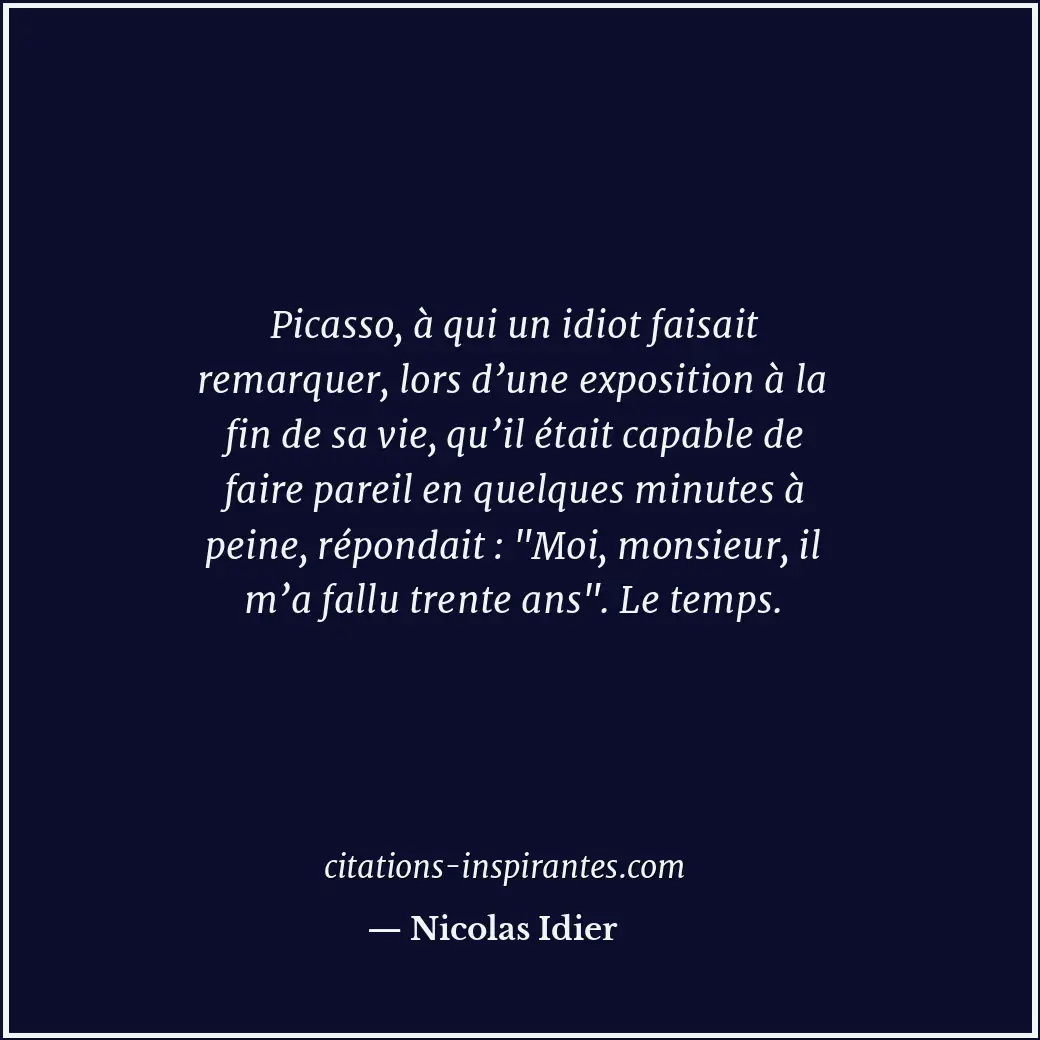 Citation de Nicolas Idier