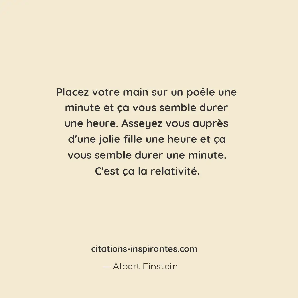 Citation de Albert Einstein