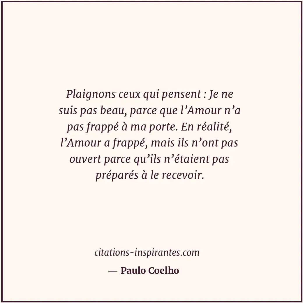 Citation de Paulo Coelho