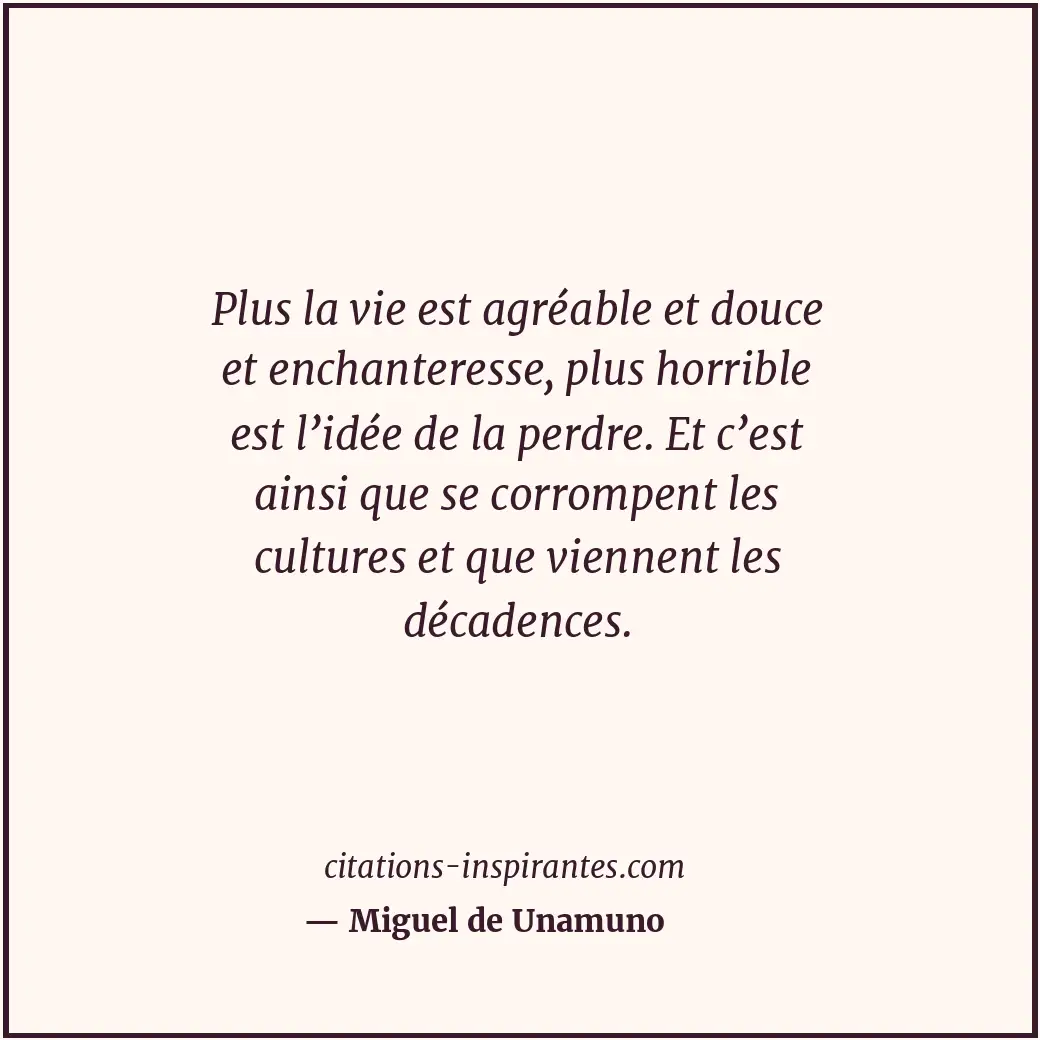 Citation de Miguel de Unamuno