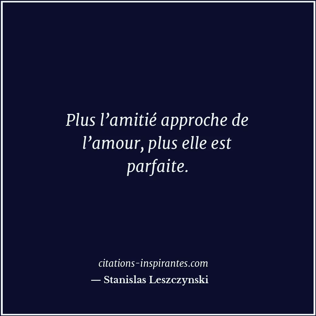 Citation de Stanislas Leszczynski