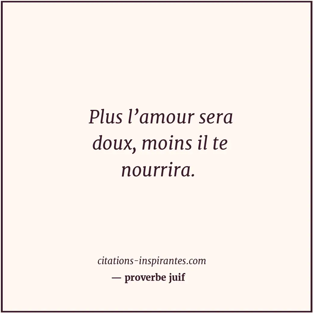 Citation de proverbe juif