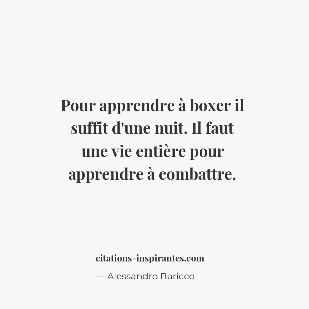 Citation de Alessandro Baricco