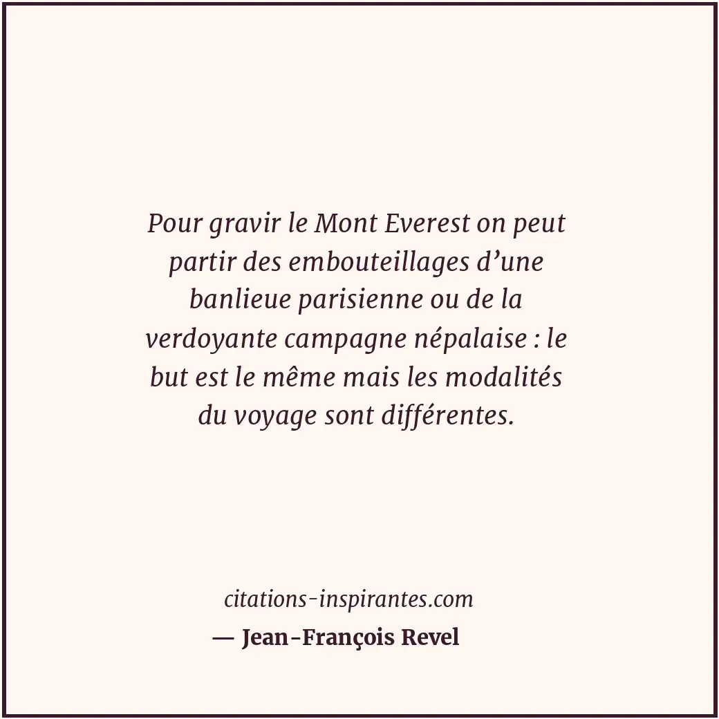 Citation de Jean-François Revel