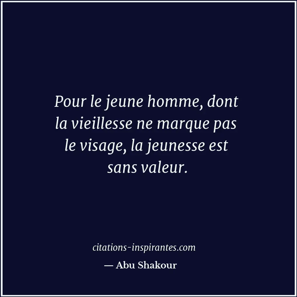 Citation de Abu Shakour