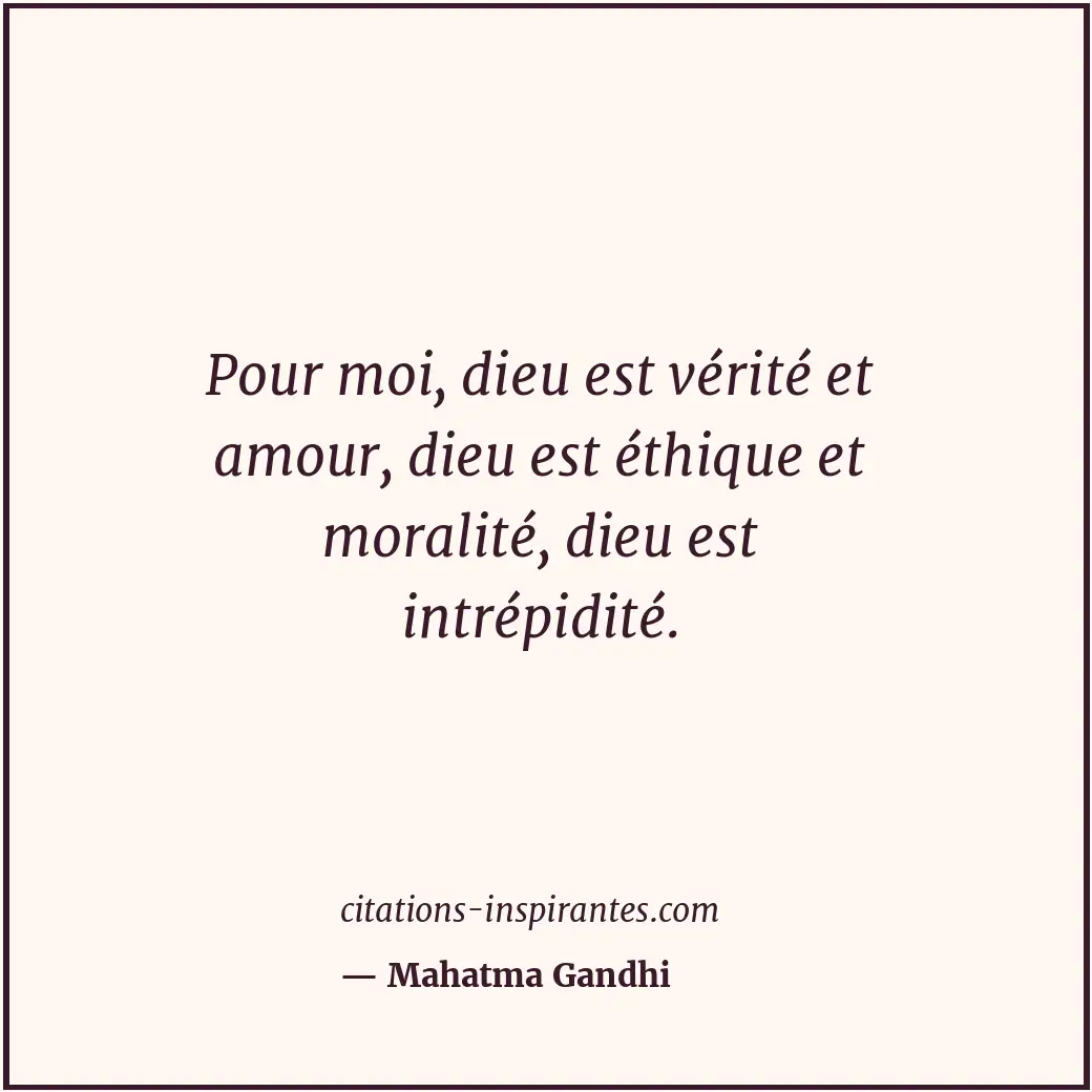 Citation de Mahatma Gandhi