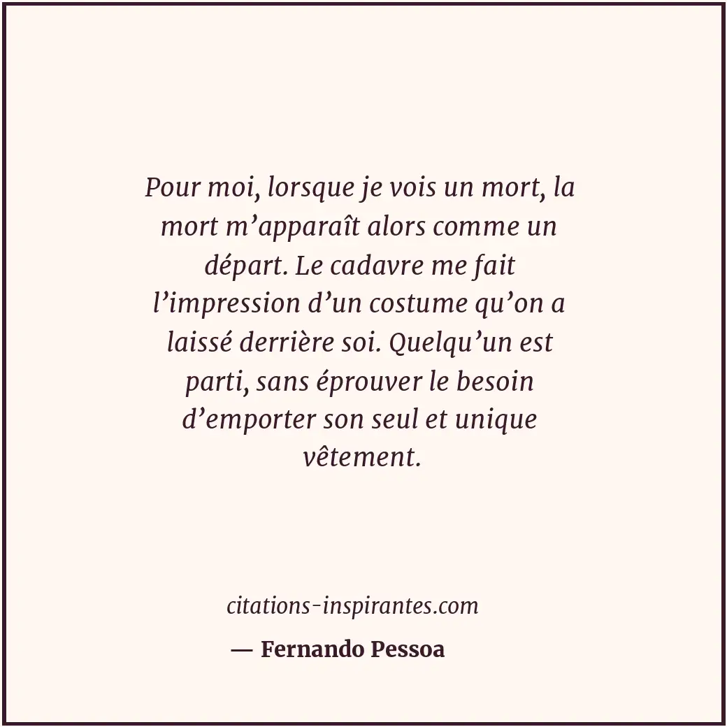 Citation de Fernando Pessoa