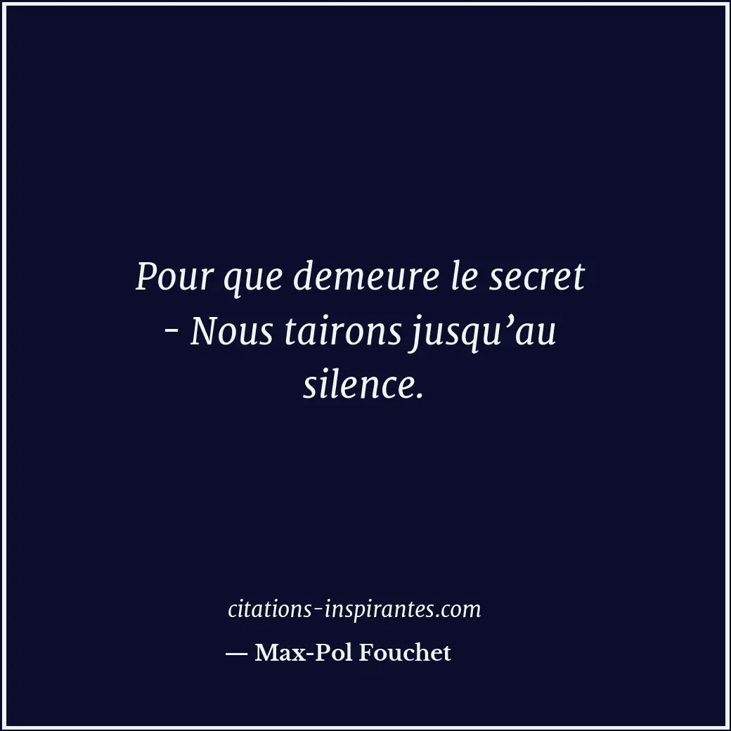 Citation de Max-Pol Fouchet