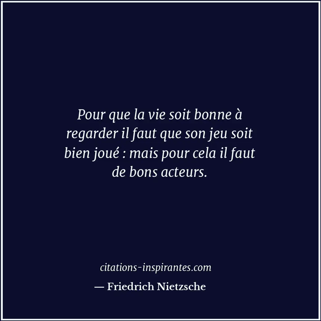 Citation de Friedrich Nietzsche