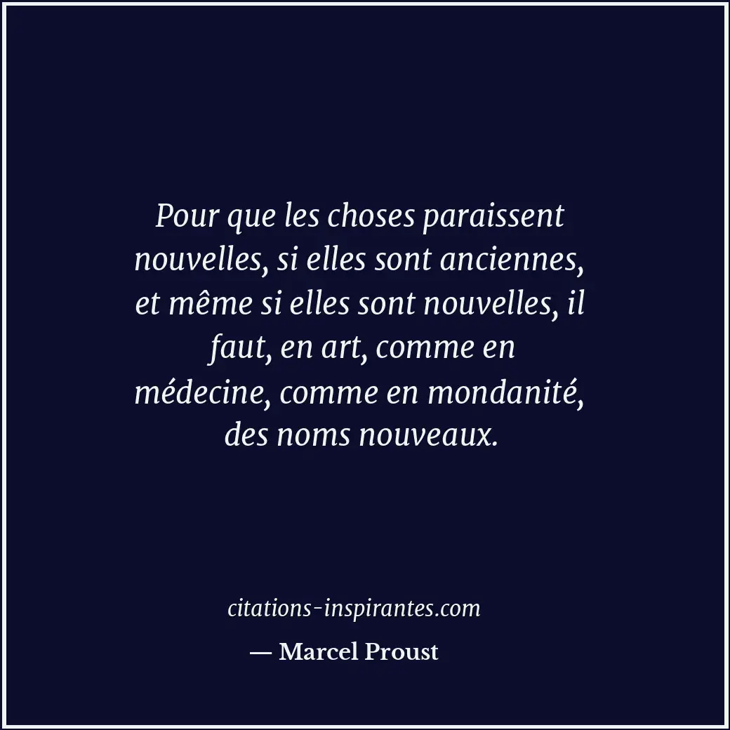 Citation de Marcel Proust