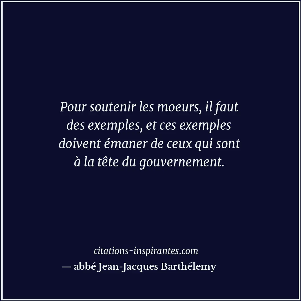 Citation de abbé Jean-Jacques Barthélemy