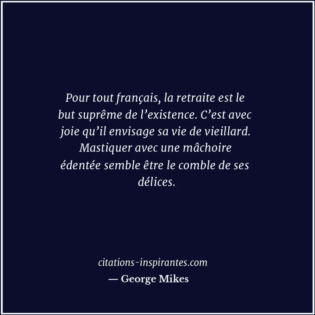 Citation de George Mikes