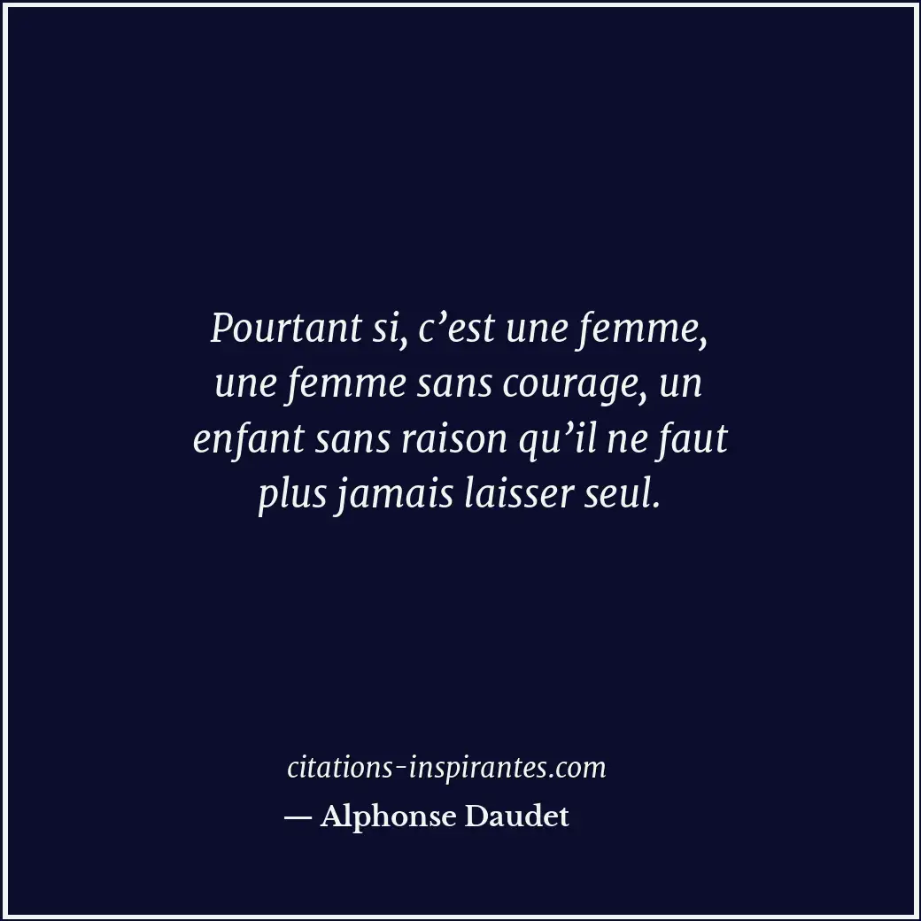 Citation de Alphonse Daudet