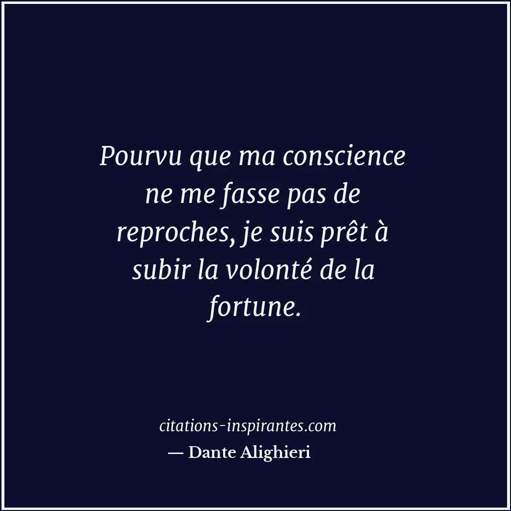 Citation de Dante Alighieri