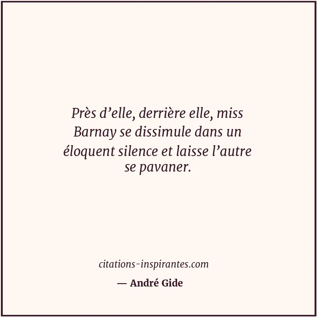 Citation de André Gide
