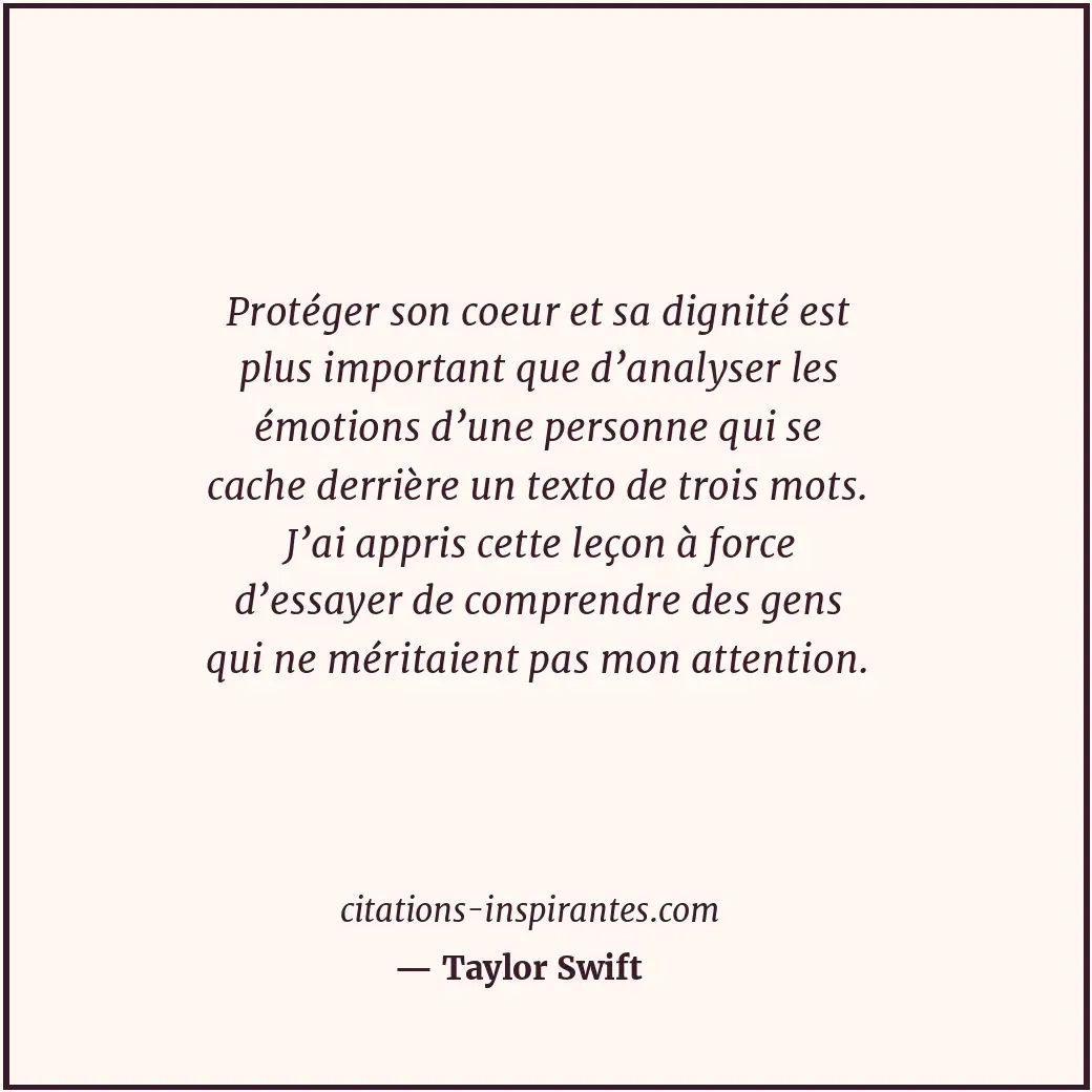 Citation de Taylor Swift