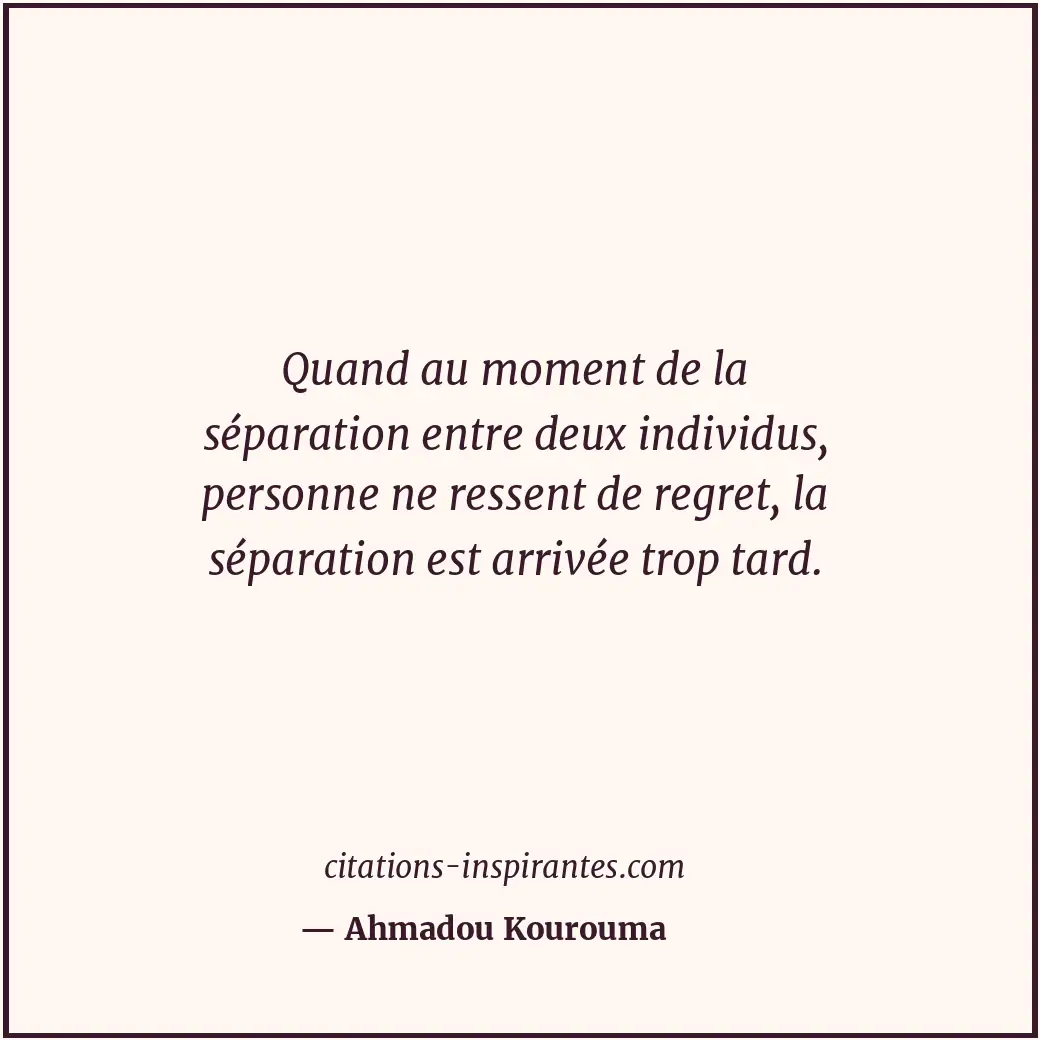 Citation de Ahmadou Kourouma