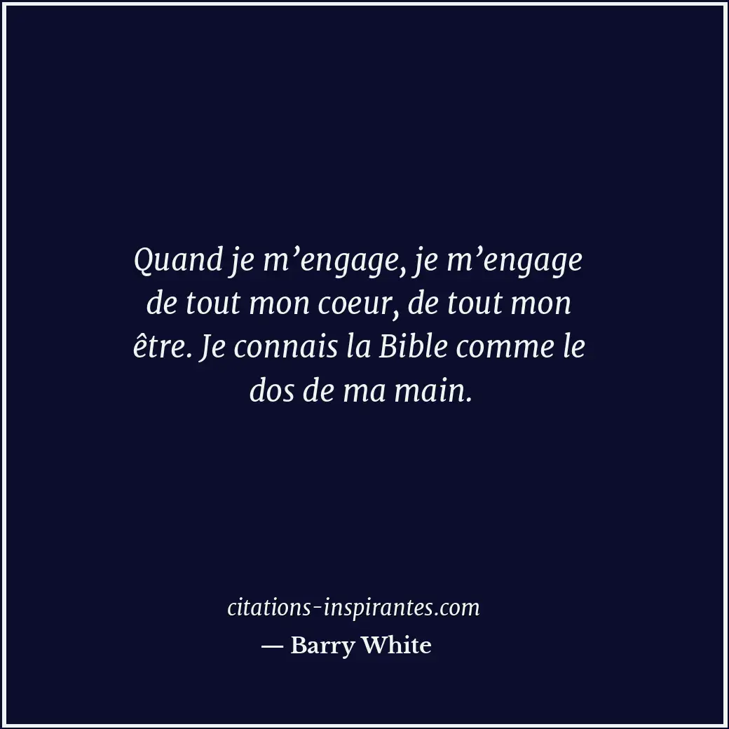 Citation de Barry White