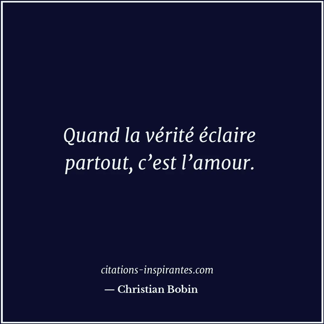 Citation de Christian Bobin