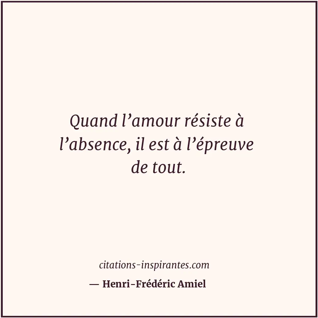 Citation de Henri-Frédéric Amiel